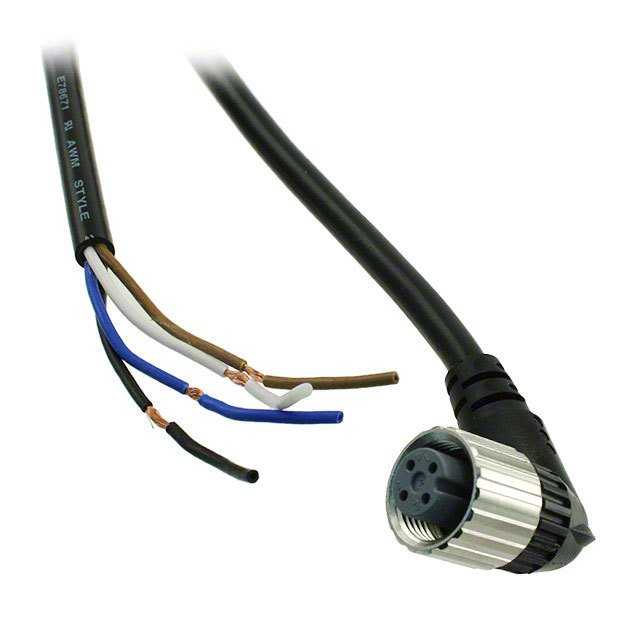 OMRON/欧姆龙 圆形线缆 XS2FM12PVC4A2M