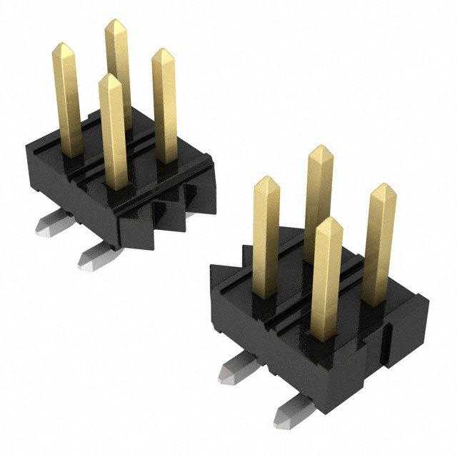 MOLEX 矩形连接器 - 针座 - 公插针 0877591415