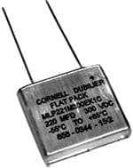 CORNELL DUBILIER ELECTRONICS KNOWLES 铝电解电容 MLP332M063EA1D