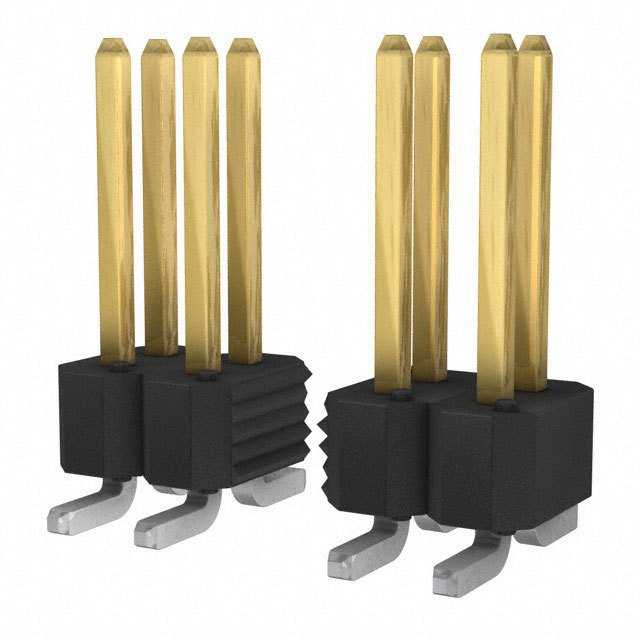 AMPHENOL 矩形连接器 - 针座 - 公插针 95278-802B44LF