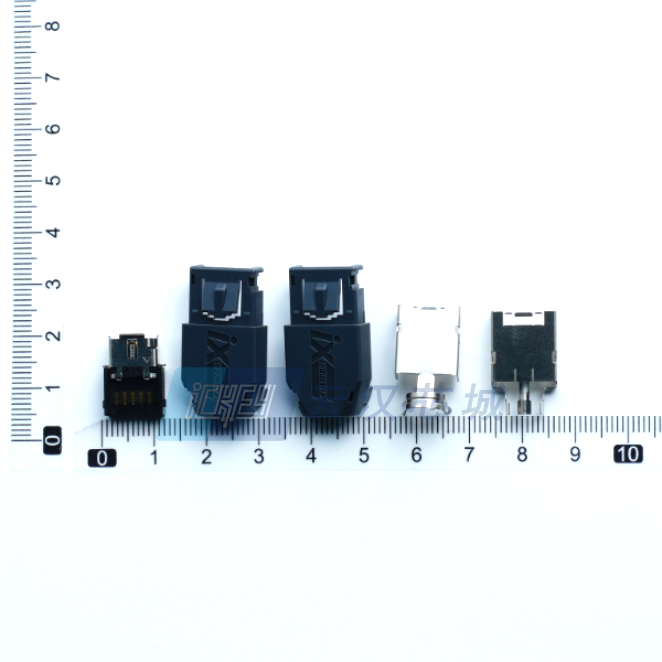 HIROSE ELECTRIC 模块化连接器 - 插孔 IX40G-A-10P-JC(7.0)