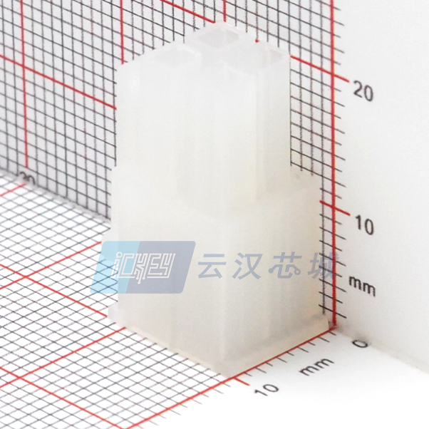 HCTL/深圳华灿天禄 矩形连接器 - 针座 - 插座/母插口 HC-5557-2*2Y