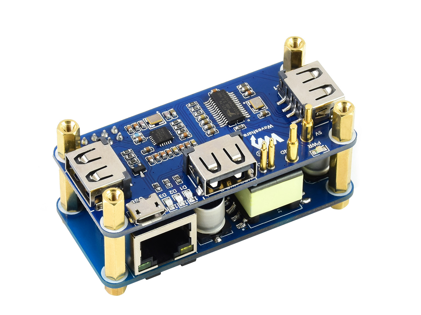 POE/ETH/USB HUB HAT--云汉芯城ICKey.cn