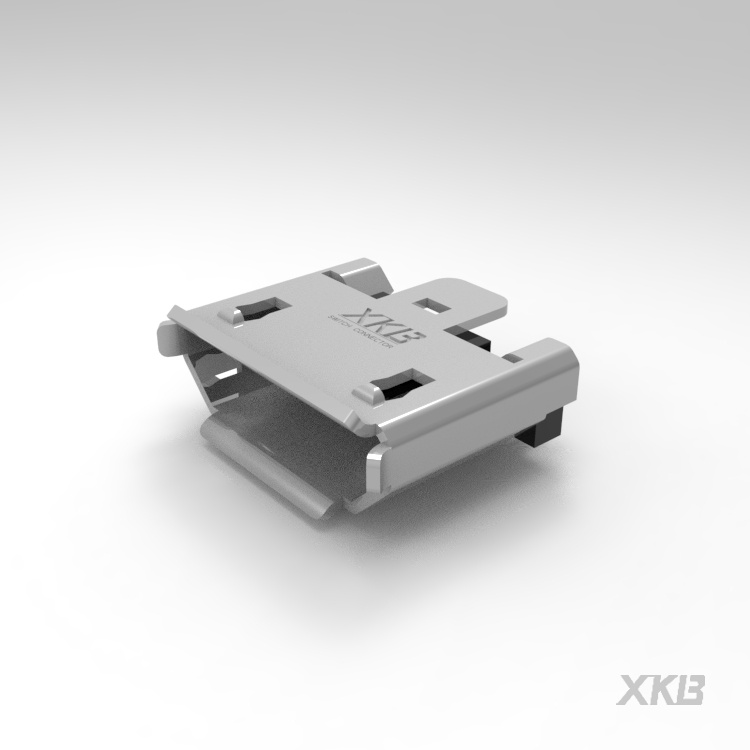 XKB CONNECTIVITY/中国星坤 USB/DVI/HDMI 连接器 U-E-051N-4BH21-S1B