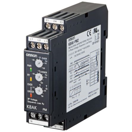 OMRON/欧姆龙 信号继电器 K8AK-PM2