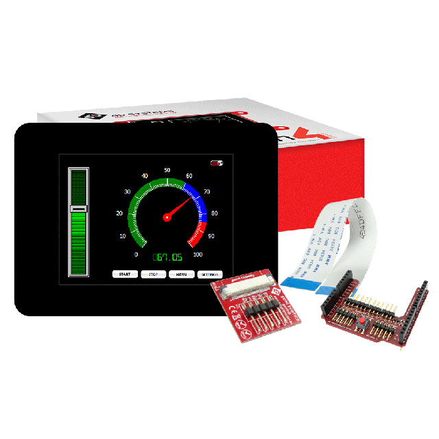 4D SYSTEMS LED显示器件 GEN4-ULCD-32D-CLB-AR