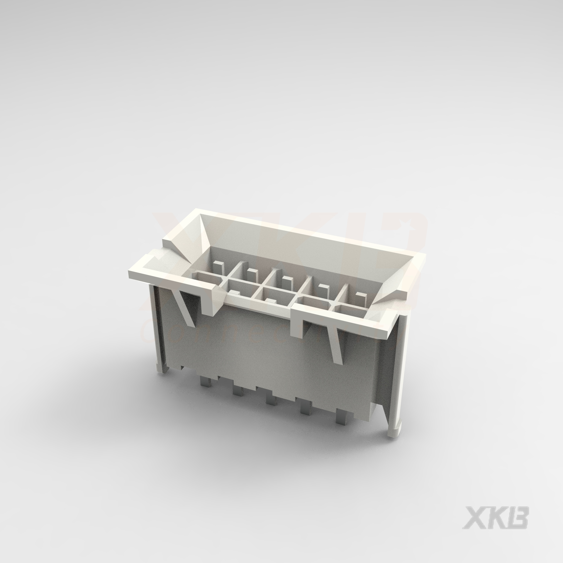 XKB CONNECTIVITY/中国星坤 矩形连接器 - 针座 - 公插针 X9357WV-2x05HB-N0SN