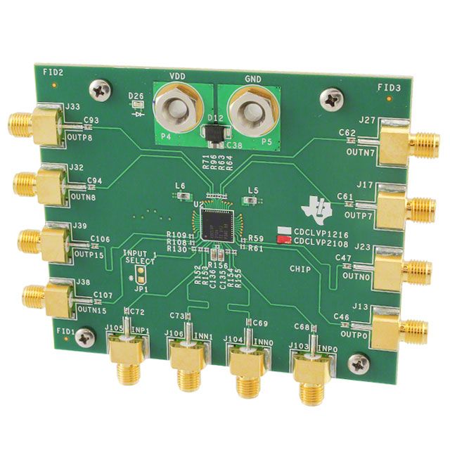 TEXAS INSTRUMENTS 评估、开发板开发工具 CDCLVP2108EVM