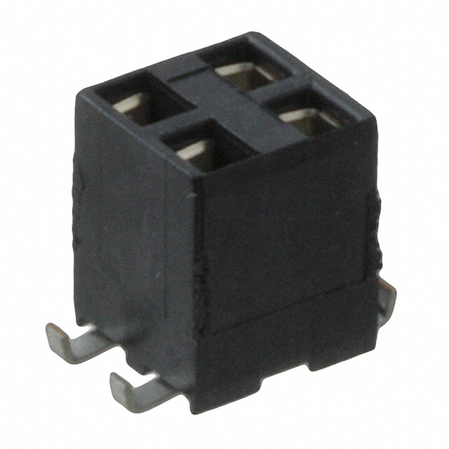 TE CONNECTIVITY 矩形连接器 - 针座 - 插座/母插口 969973-2