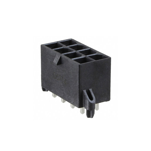MOLEX 矩形连接器 - 针座 - 公插针 1720650008