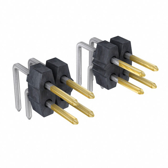 MOLEX 矩形连接器 - 针座 - 公插针 901220786