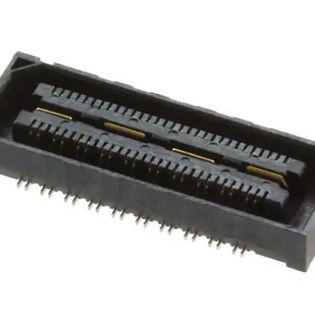 SAMTEC 矩形连接器 - 板垫片/叠接器（板对板） QSH-020-01-L-D-DP-A-K-TR