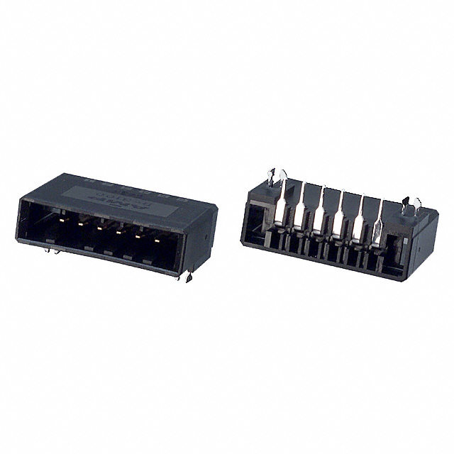 TE CONNECTIVITY 矩形连接器 - 针座 - 公插针 1-178296-2
