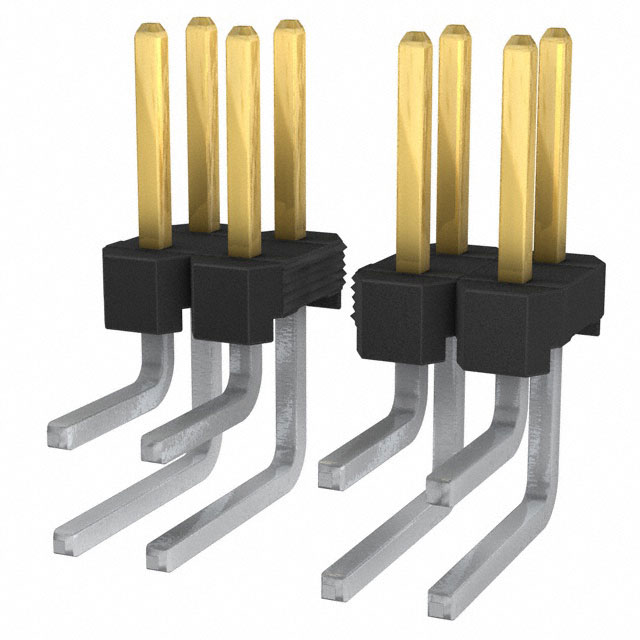 3M 矩形连接器 - 针座 - 公插针 951244-7622-AR