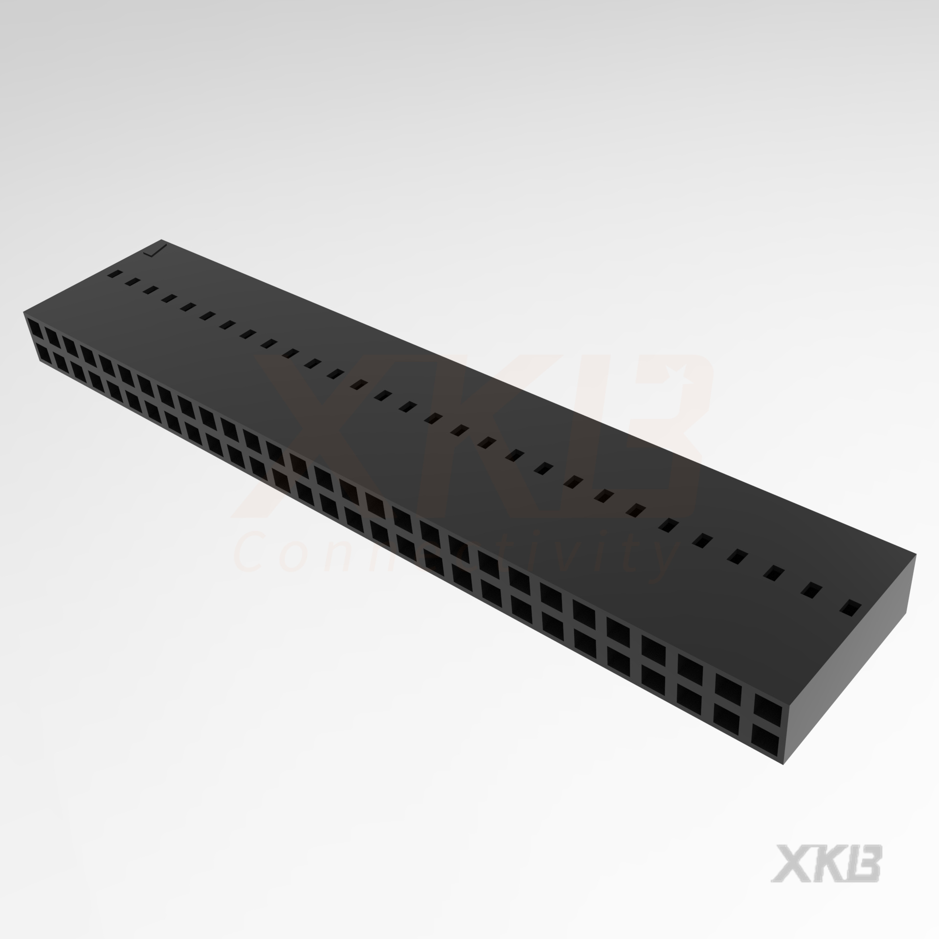 XKB CONNECTIVITY/中国星坤 矩形连接器 - 板载/直接线对板 X9555H-2x29E3-PT
