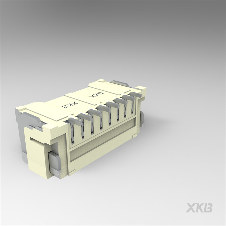 XKB CONNECTIVITY/中国星坤 矩形连接器 - 针座 - 公插针 X1515WRS-08-LPSW