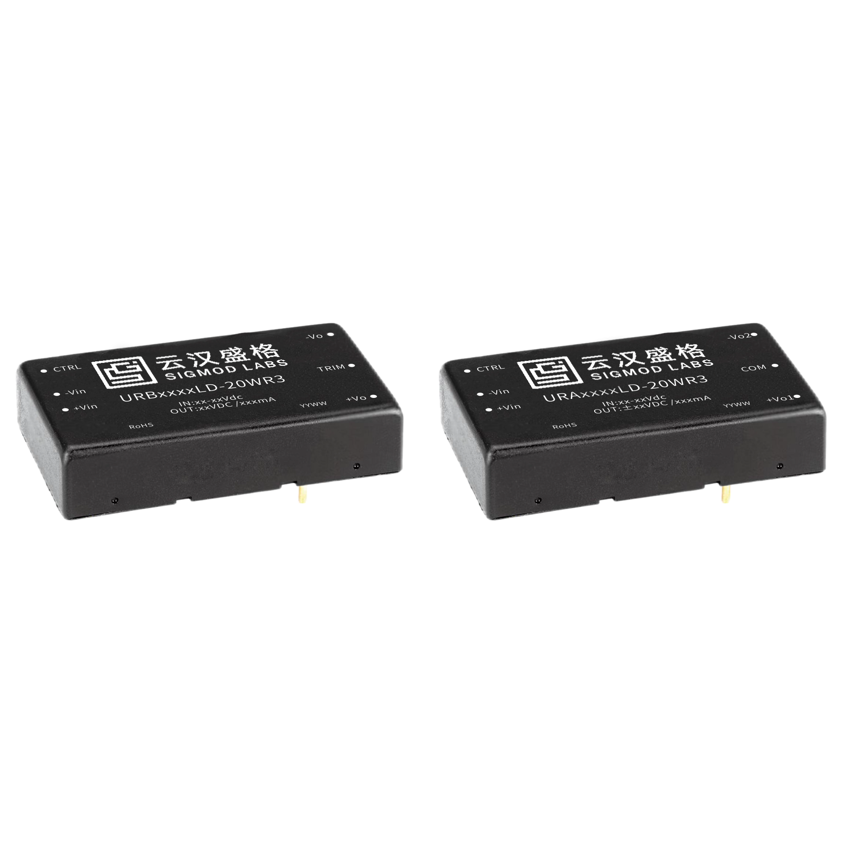 SIGMOD LABS/云汉盛格 DC-DC模块 URA1D15LD-20WR3