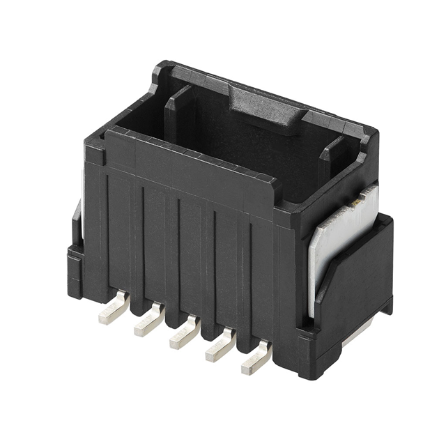 MOLEX 矩形连接器 - 针座 - 公插针 2059710021