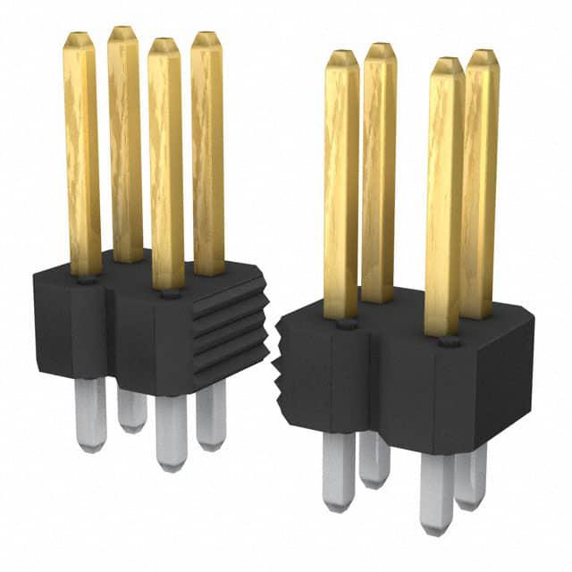 AMPHENOL 矩形连接器 - 针座 - 公插针 77313-827-72LF