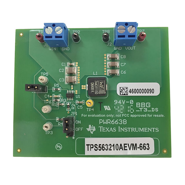 TEXAS INSTRUMENTS DC-DC稳压器 TPS563210AEVM-663
