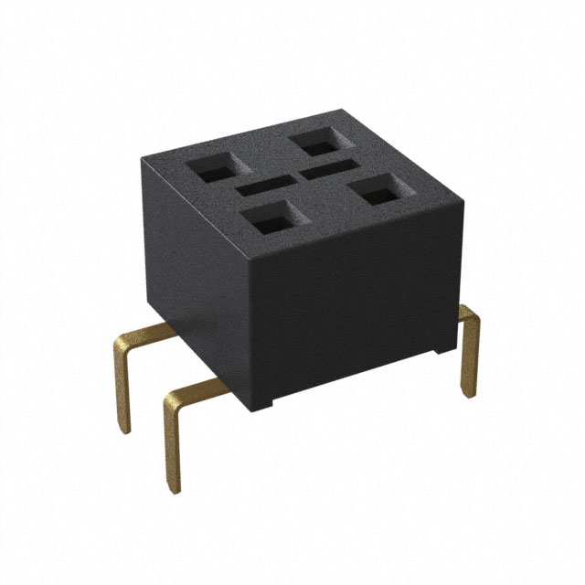 SAMTEC 矩形连接器 - 针座 - 插座/母插口 HLE-102-02-G-DV-PE-BE