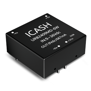 ICASH/微高电子 DC-DC模块 URB2409MD-6W