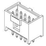 MOLEX 矩形连接器 - 针座 - 公插针 901301130