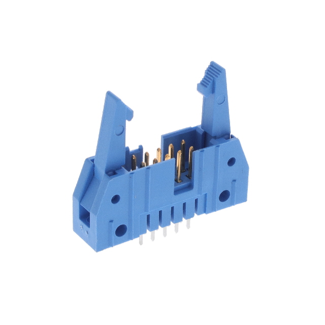 TE CONNECTIVITY 矩形连接器 - 针座 - 公插针 2-5102321-1
