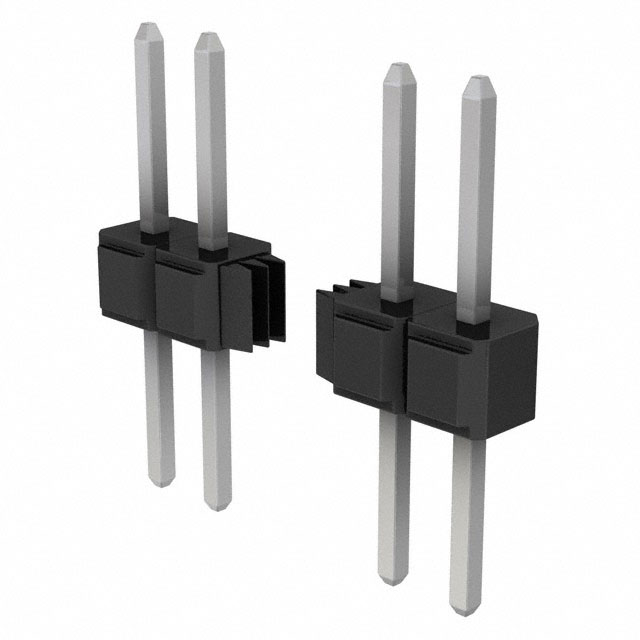 3M 矩形连接器 - 针座 - 公插针 929834-02-07