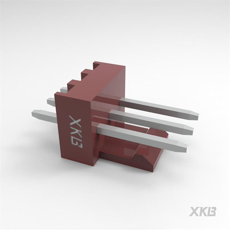 XKB CONNECTIVITY/中国星坤 矩形连接器 - 针座 - 公插针 X2510WV-03SP-N0SN
