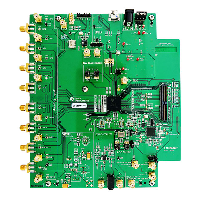 TEXAS INSTRUMENTS 评估、开发板开发工具 AFE5816EVM