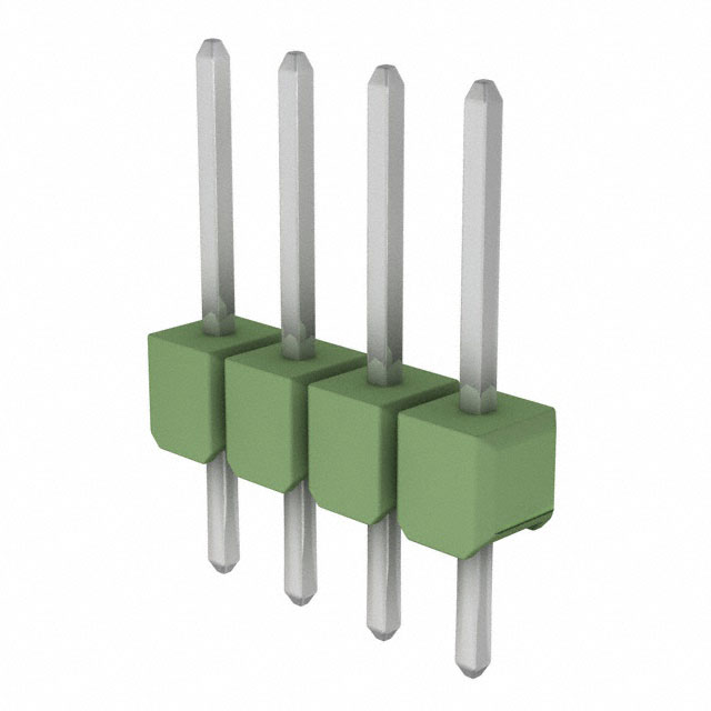 TE CONNECTIVITY 矩形连接器 - 针座 - 公插针 826926-4