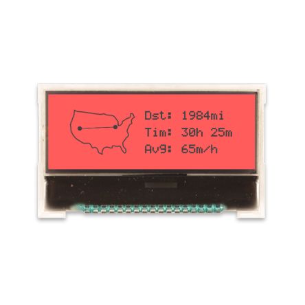 NEWHAVEN DISPLAY LED显示器件 NHD-C12832A1Z-FSR-FBW-3V3