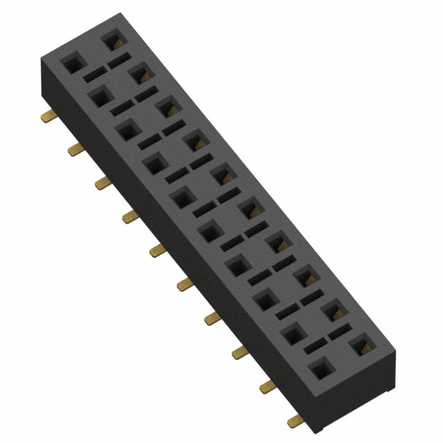 SAMTEC 矩形连接器 - 针座 - 插座/母插口 HLE-110-02-G-DV-K