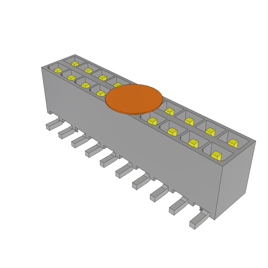 SAMTEC 矩形连接器 - 外壳 IPT1-110-01-L-D-VS-LC-K
