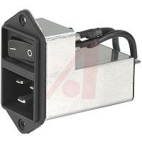 SCHURTER 电源接入连接器 - 输入/输出/模块 EC12.2201.001