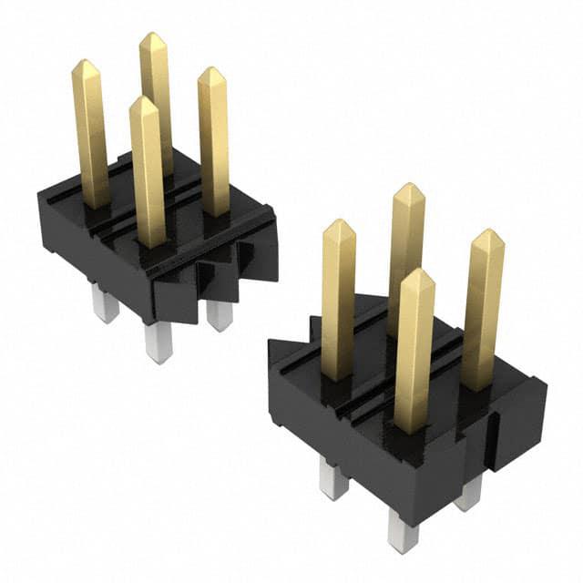 MOLEX 矩形连接器 - 针座 - 公插针 877581617