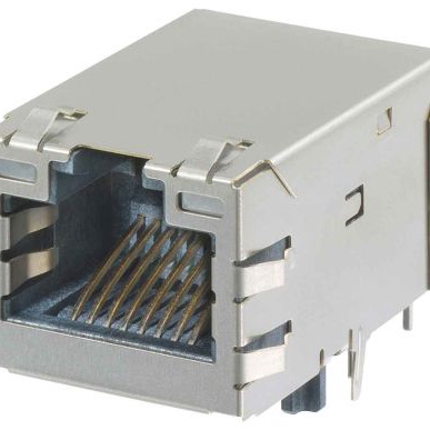 MOLEX 模块化连接器 - 磁性插孔 934628320