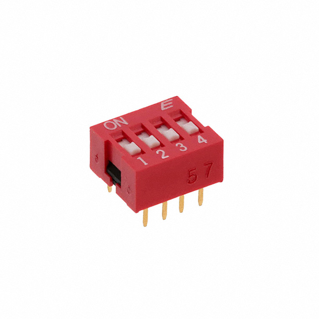 E-SWITCH 拨码开关 KAS1104RT