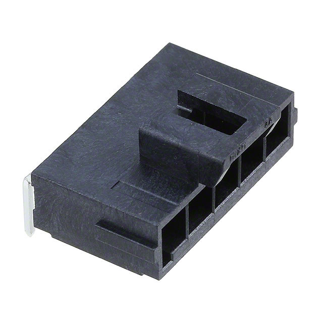 MOLEX 矩形连接器 - 针座 - 公插针 1723101105
