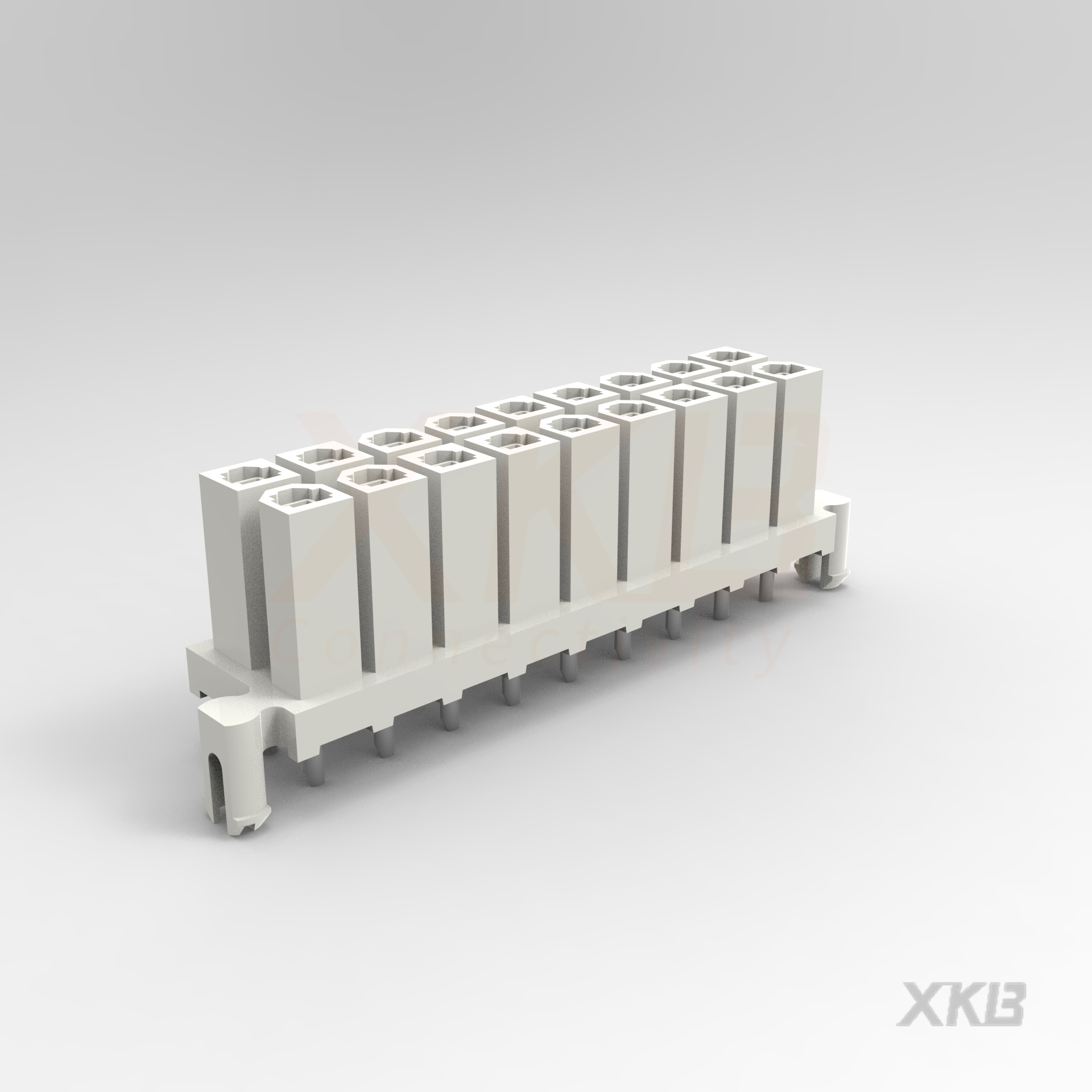 XKB CONNECTIVITY/中国星坤 矩形连接器 - 针座 - 公插针 X9357WV-2x09S-N0SW