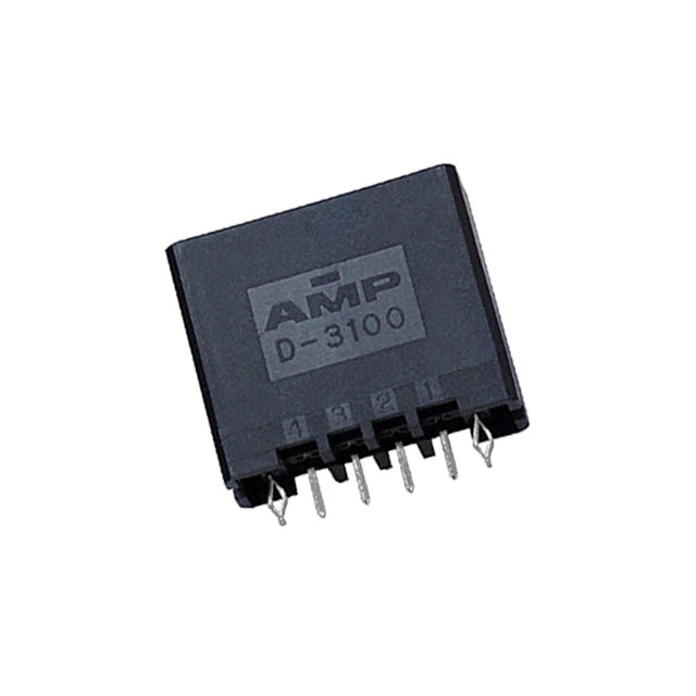 TE CONNECTIVITY 矩形连接器 - 针座 - 公插针 2-178314-2