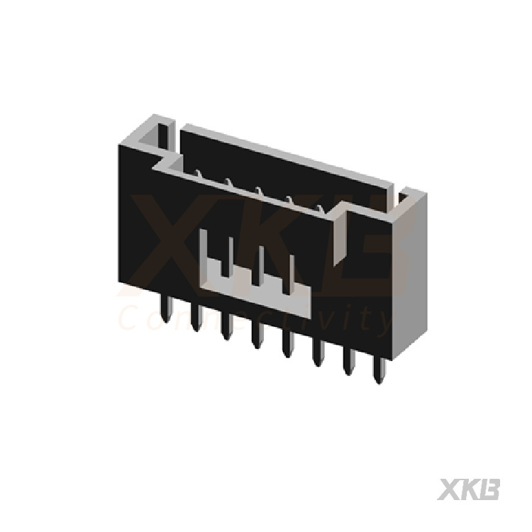 XKB CONNECTIVITY/中国星坤 矩形连接器 - 针座 - 公插针 X9556WV-08-N0V01