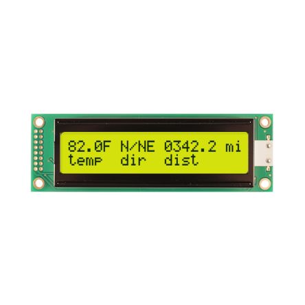 NEWHAVEN DISPLAY LED显示器件 NHD-0220DZ-FL-YBW