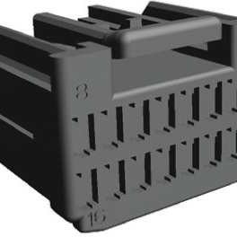 TE CONNECTIVITY 矩形连接器 - 外壳 917981-6