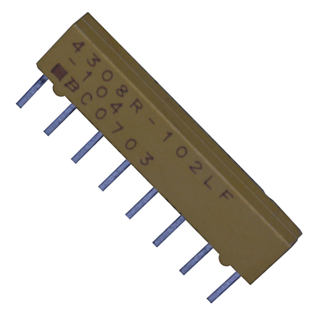 BOURNS 网络阵列电阻 4308R-102-152