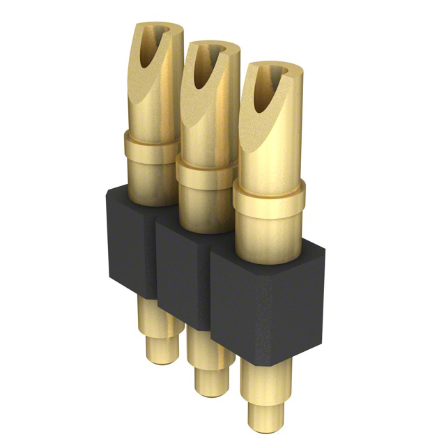 MILL-MAX 矩形连接器 - 弹簧式 824-22-003-00-001000
