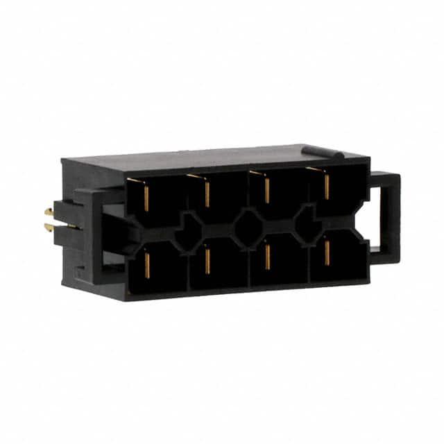 MOLEX 矩形连接器 - 针座 - 公插针 439151207