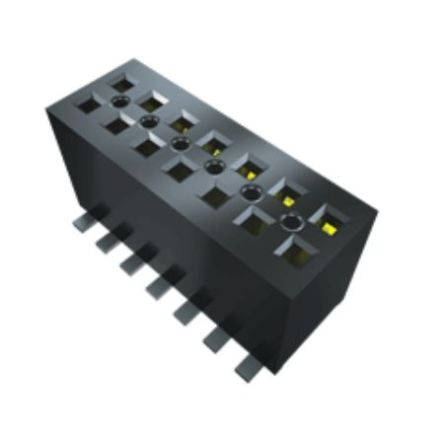 SAMTEC 矩形连接器 - 针座 - 插座/母插口 FLE-115-01-G-DV-K-TR