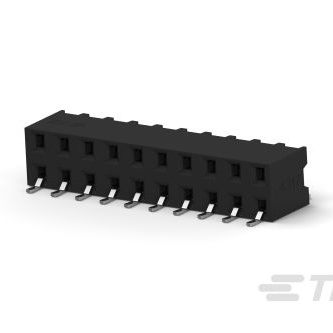 TE CONNECTIVITY 矩形连接器 - 针座 - 插座/母插口 2-2307731-0